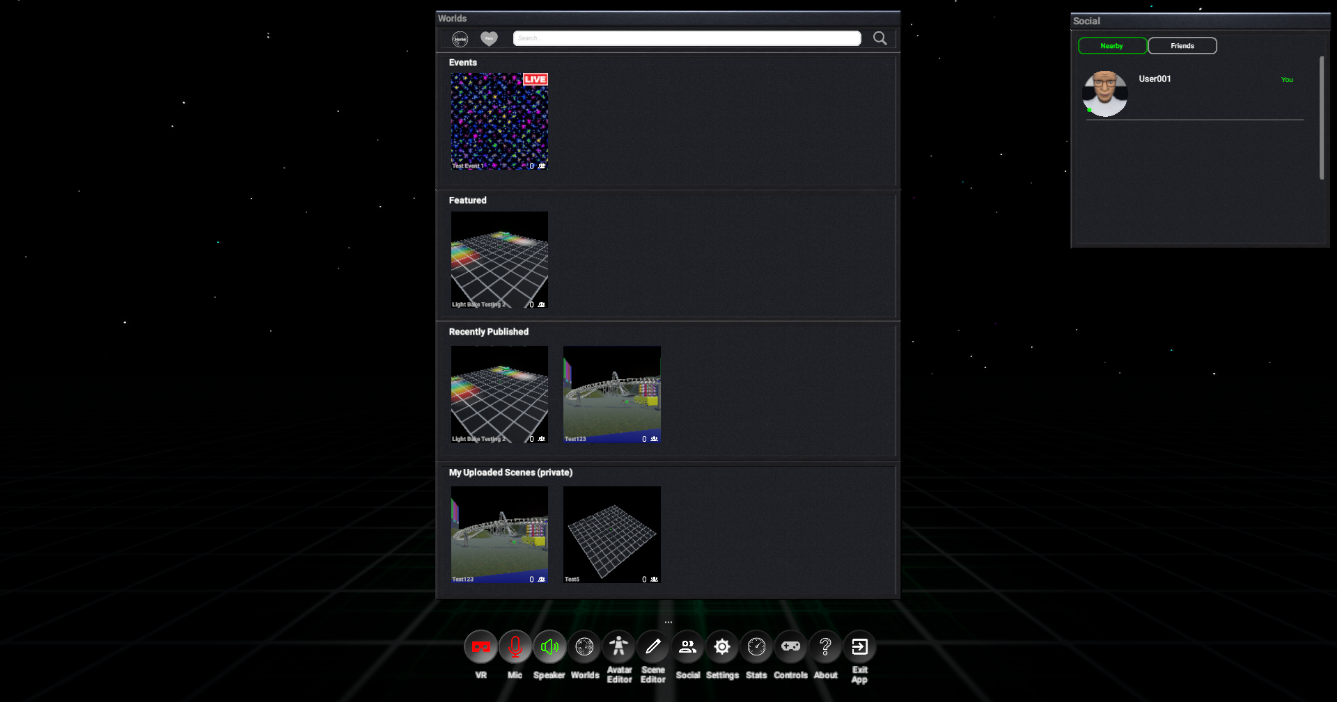 First session dashboard screenshot placeholder